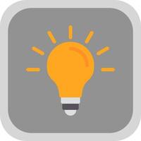 Idea Bulb Vector Icon Design