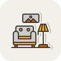 Lounge Vector Icon Design