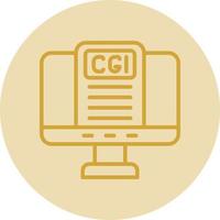 Cgi Vector Icon Design