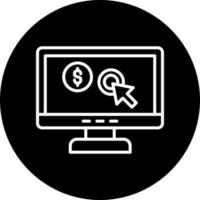 Pay Per Click Vector Icon