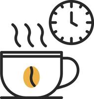 Coffee Break Vector Icon Design