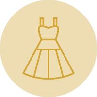 diseño de icono de vector de vestido