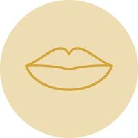 diseño de icono de vector de labios