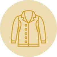 Coat Vector Icon Design