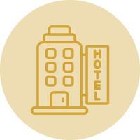 Hotel Vector Icon Design