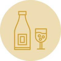 Champagne Vector Icon Design