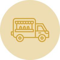 Food Truck Vector Icon Design