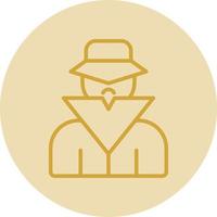 diseño de icono de vector de detective