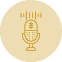 Voice Recording Vector Icon Design