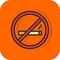 No Smoking Vector Icon Design