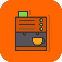 Coffee Machine Vector Icon Design