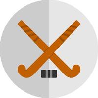 diseño de icono de vector de hockey