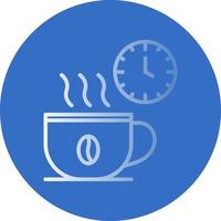 Coffee Break Vector Icon Design
