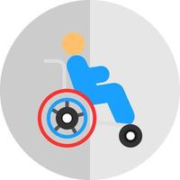 Disability Vector Icon Design