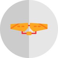 Subwing Vector Icon Design