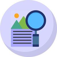 Research Vector Icon Design