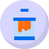 Paint Bucket Vector Icon Design