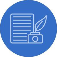 Manuscript Vector Icon Design