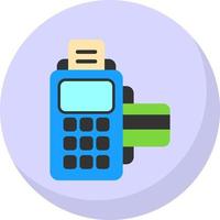 Cashier Machine Vector Icon Design