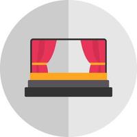 Stage Vector Icon Design