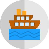 diseño de icono de vector de crucero