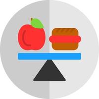 diseño de icono de vector de dieta equilibrada