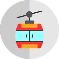 Gondola Vector Icon Design