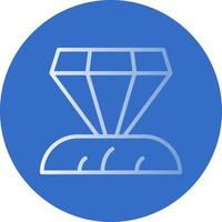 diseño de icono de vector de diamante