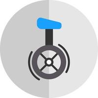 Unicycle Vector Icon Design