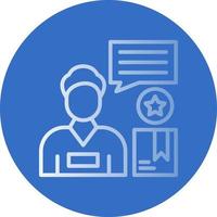 Feedback Vector Icon Design