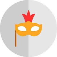 Carnival Mask Vector Icon Design