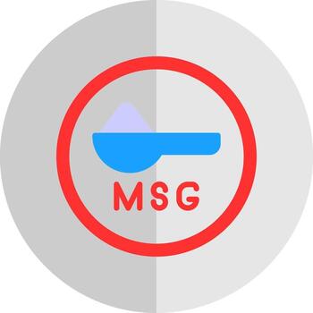 Msg Vector Icon Design