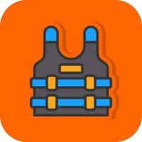 Bulletproof Vest Vector Icon Design