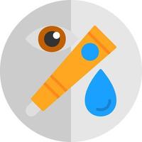 diseño de icono de vector de crema de ojos