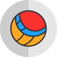 Volleyball Vector Icon Design