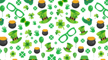 Happy St. Patrick's Day typography design template. Saint Patrick's day festival text design. St. Patrick's Day typography for Saint Patrick's Day 17 march event celebration. png