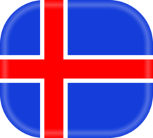 IJsland vlag Amerikaans voetbal 2024 toernooi png