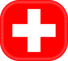 Suíça bandeira futebol 2024 torneio png