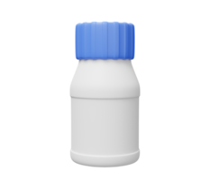 pill bottle 3d render png