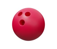 bowling palla 3d rendere png