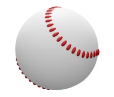 béisbol pelota 3d hacer png