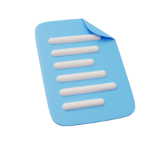 document 3d icon png