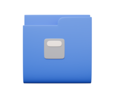 empty folder 3d icon png