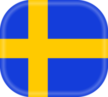 Schweden Flagge Fußball 2024 Turnier png