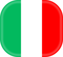Italien flagga fotboll 2024 turnering png