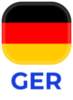 Allemagne drapeau Football 2024 tournoi png