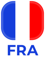 France drapeau Football 2024 tournoi png