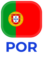 Portugal bandeira futebol 2024 torneio png