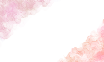 abstract roze pastel waterverf verf bekladden achtergrond, bruiloft uitnodiging sjabloon PNG