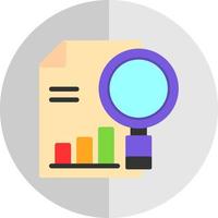 diseño de icono de vector de investigación